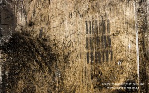 Auch dieser Strichkalender ist undatiert. Wir erfahren nur die Haftzeit: 21 Tage. Text: © Uta Fischer, All rights reserved